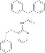 2,2-diphenyl-N-(3-(phenylmethoxy)(2-pyridyl))ethanamide