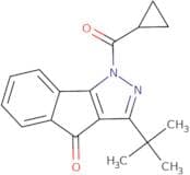 3-(tert-butyl)-1-(cyclopropylcarbonyl)indeno[2,3-d]pyrazol-4-one