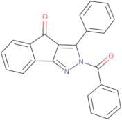 3-phenyl-2-(phenylcarbonyl)indeno[3,2-c]pyrazol-4-one