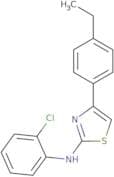 (2-chlorophenyl)(4-(4-ethylphenyl)(2,5-thiazolyl))amine