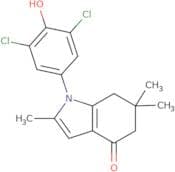 1-(3,5-dichloro-4-hydroxyphenyl)-2,6,6-trimethyl-5,6,7-trihydroindol-4-one