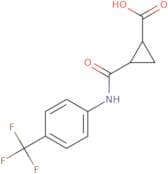 2-(N-(4-(trifluoromethyl)phenyl)carbamoyl)cyclopropanecarboxylic acid