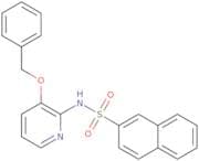 (2-naphthylsulfonyl)(3-(phenylmethoxy)(2-pyridyl))amine