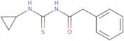 1-(cyclopropyl)-3-(2-phenylacetyl)thiourea