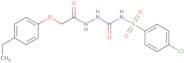 1-(2-(4-ethylphenoxy)acetyl)-4-((4-chlorophenyl)sulfonyl)semicarbazide