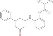 2-methyl-N-(2-((3-oxo-5-phenylcyclohex-1-enyl)amino)phenyl)propanamide