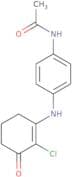 N-(4-((2-chloro-3-oxocyclohex-1-enyl)amino)phenyl)ethanamide
