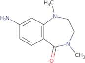 8-Amino-1,4-dimethyl-2,3,4,5-tetrahydro-1H-1,4-benzodiazepin-5-one