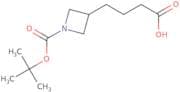 4-{1-[(tert-Butoxy)carbonyl]azetidin-3-yl}butanoic acid