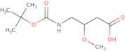 4-{[(tert-Butoxy)carbonyl]amino}-3-methoxybutanoic acid