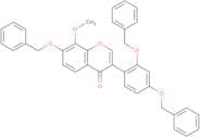 7,2',4'-Tribenzyloxy-8-methoxyisoflavone