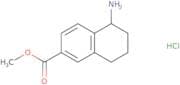 Methyl 5-amino-5,6,7,8-tetrahydronaphthalene-2-carboxylate hydrochloride