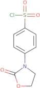 4-(2-Oxo-1,3-oxazolidin-3-yl)benzene-1-sulfonyl chloride
