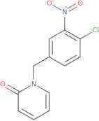 1-[(4-Chloro-3-nitrophenyl)methyl]-1,2-dihydropyridin-2-one