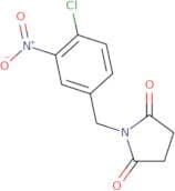 1-[(4-Chloro-3-nitrophenyl)methyl]pyrrolidine-2,5-dione