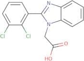 2-[2-(2,3-Dichlorophenyl)-1H-1,3-benzodiazol-1-yl]acetic acid