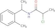 2-Chloro-N-[1-(2-methylphenyl)ethyl]propanamide