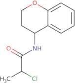 2-Chloro-N-(3,4-dihydro-2H-1-benzopyran-4-yl)propanamide
