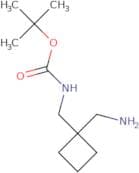 tert-Butyl N-{[1-(aminomethyl)cyclobutyl]methyl}carbamate