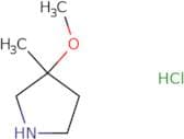 3-Methoxy-3-methylpyrrolidine hydrochloride