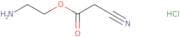 2-Aminoethyl 2-cyanoacetate hydrochloride