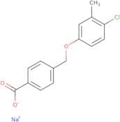 Sodium 4-[(4-chloro-3-methylphenoxy)methyl]benzoate