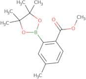 Methyl 4-methyl-2-(tetramethyl-1,3,2-dioxaborolan-2-yl)benzoate