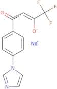 Sodium 1,1,1-trifluoro-4-[4-(1H-imidazol-1-yl)phenyl]-4-oxobut-2-en-2-olate