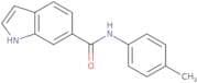 N-(4-Methylphenyl)-1H-indole-6-carboxamide
