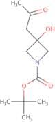 tert-Butyl 3-hydroxy-3-(2-oxopropyl)azetidine-1-carboxylate