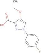4-Ethoxy-1-(4-fluorophenyl)-1H-pyrazole-3-carboxylic acid