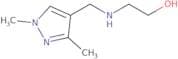2-{[(1,3-Dimethyl-1H-pyrazol-4-yl)methyl]amino}ethan-1-ol