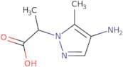 2-(4-Amino-5-methyl-1H-pyrazol-1-yl)propanoic acid