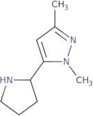 1,3-Dimethyl-5-(pyrrolidin-2-yl)-1H-pyrazole