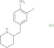 2-(3-Fluoro-4-methyl-benzyl)-piperidine hydrochloride