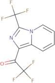 2,2,2-Trifluoro-1-[3-(trifluoromethyl)imidazo[1,5-a]pyridin-1-yl]ethan-1-one
