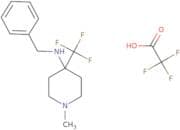 N-Benzyl-1-methyl-4-(trifluoromethyl)piperidin-4-amine, trifluoroacetic acid