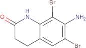 7-Amino-6,8-dibromo-1,2,3,4-tetrahydroquinolin-2-one