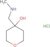 4-[(Methylamino)methyl]oxan-4-ol hydrochloride