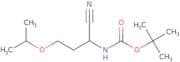 tert-Butyl N-[1-cyano-3-(propan-2-yloxy)propyl]carbamate