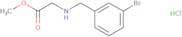 Methyl 2-{[(3-bromophenyl)methyl]amino}acetate hydrochloride