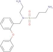 3-Amino-N-(2-aminoethyl)-N-[(2-phenoxyphenyl)methyl]propane-1-sulfonamide