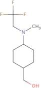 {4-[Methyl(2,2,2-trifluoroethyl)amino]cyclohexyl}methanol
