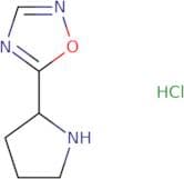 5-(Pyrrolidin-2-yl)-1,2,4-oxadiazole hydrochloride