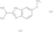 1-(5-Methoxy-1H-1,3-benzodiazol-2-yl)ethan-1-amine dihydrochloride