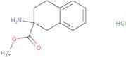 2-Amino-1,2,3,4-tetrahydro-naphthalene-2-carboxylic acid methyl ester, hydrochloride