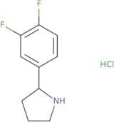 2-(3,4-Difluorophenyl)pyrrolidine hydrochloride