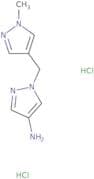 1-[(1-Methyl-1H-pyrazol-4-yl)methyl]-1H-pyrazol-4-amine dihydrochloride