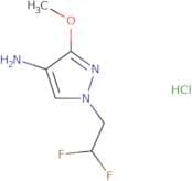 1-(2,2-Difluoroethyl)-3-methoxy-1H-pyrazol-4-amine hydrochloride