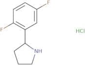 2-(2,5-difluorophenyl)pyrrolidine hydrochloride